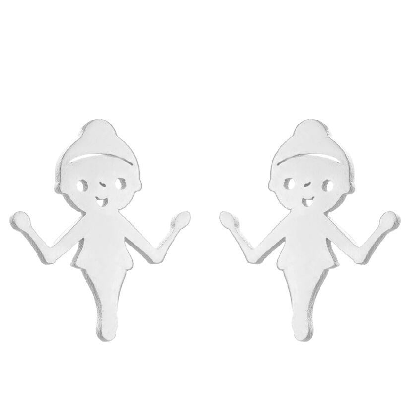 Fashion Sports Series Roller Skates Football Rugby Female Earrings