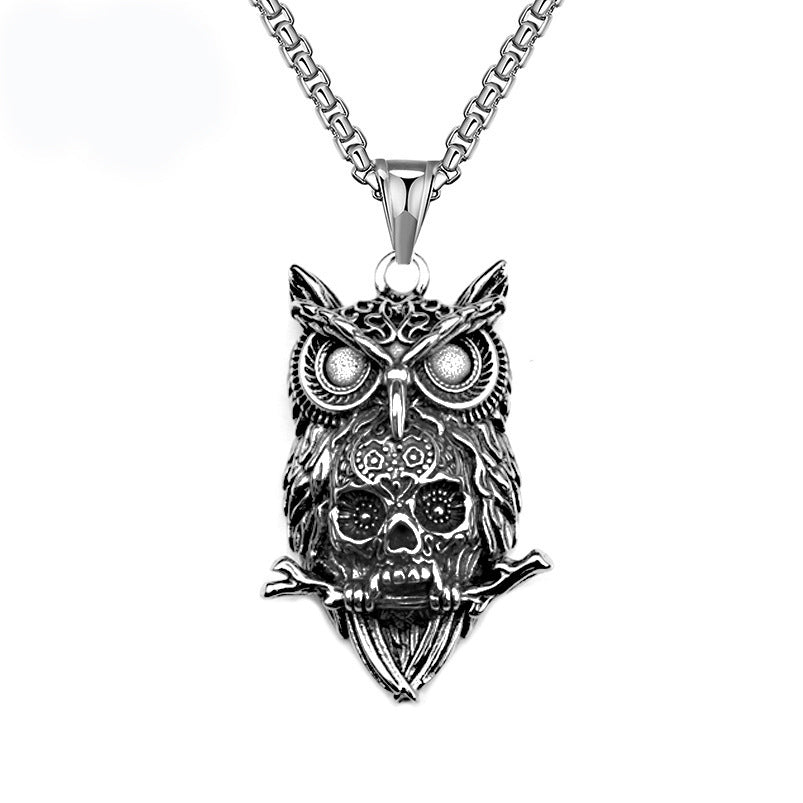 Popular Ornament Vintage Viking Boys Titanium Steel Necklaces