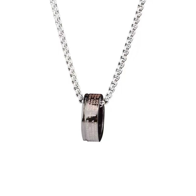 Women's & Men's Fashion Personality Hip Hop Style Niche Necklace