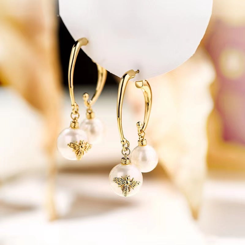 Women's Needle Elegant Long Tassel Thin Effect Earrings