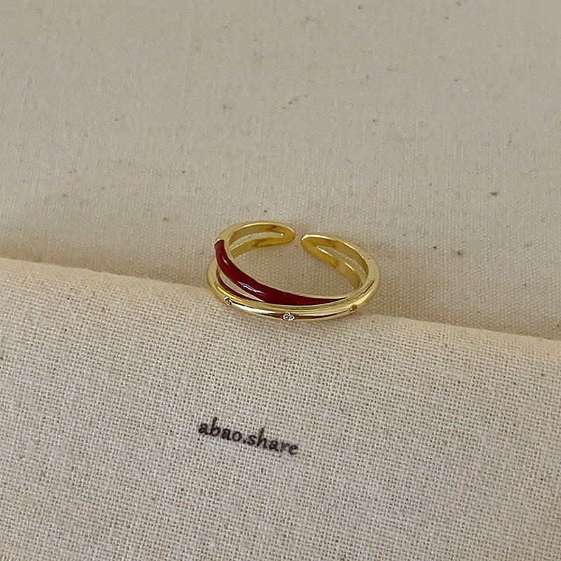 Open Collection Female Personality Fashion Exquisite Rings