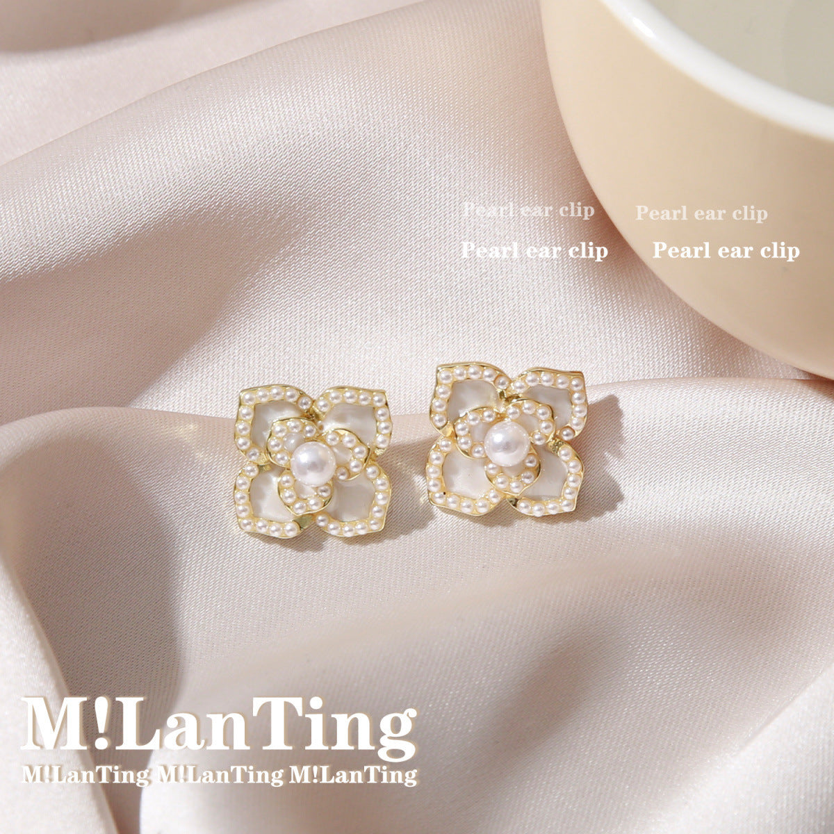 High-grade Temperament Ear Vintage Pearl Female Rings