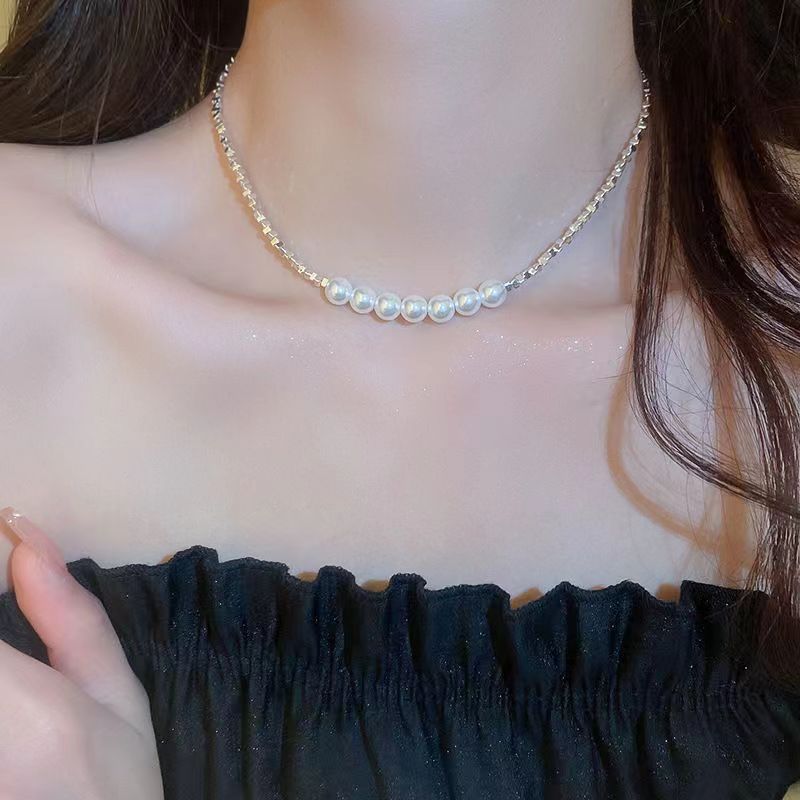 Broken Sier Series Set Alloy Color Necklaces