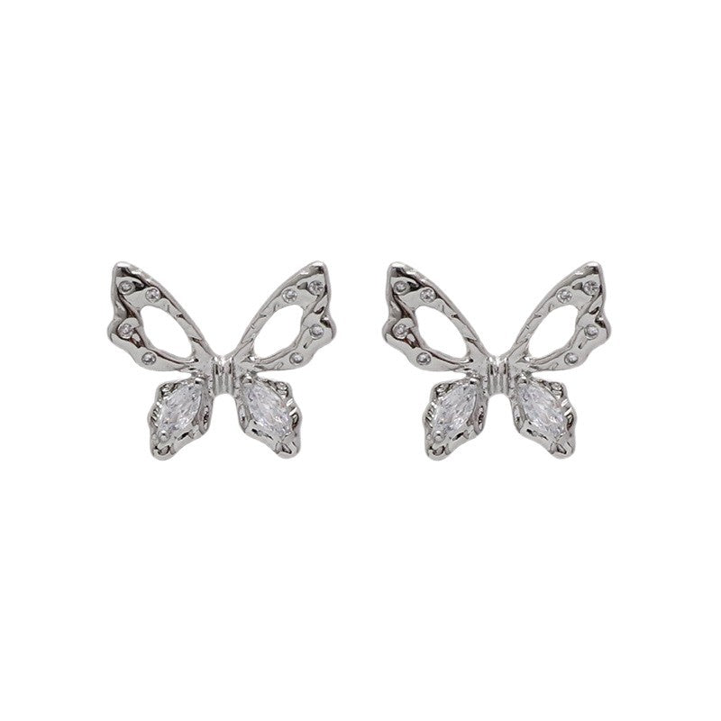 Women's Simple Elegant Butterfly Light Luxury Minority Rings