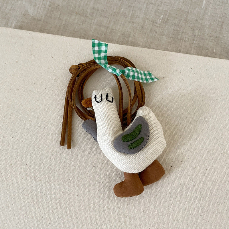 Women's Funny Fabric Three-dimensional Animal Halter Cute Necklaces