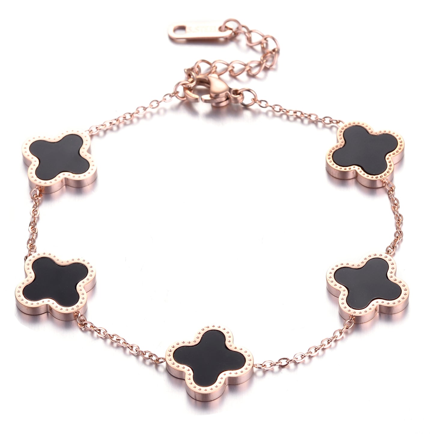 Women's Titanium Steel No Fading Simple Fashion For Trendy Light Luxury Bracelets