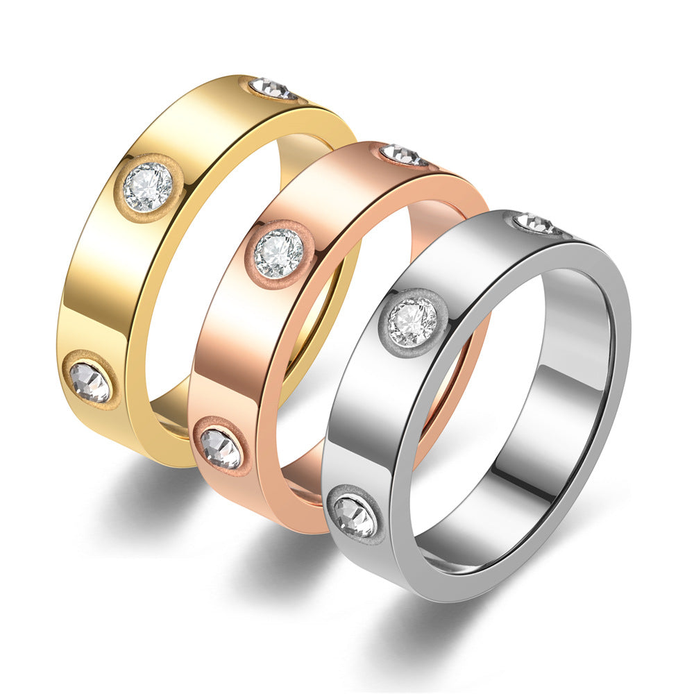 Attractive Charming Fashion Style Glossy Source Ring