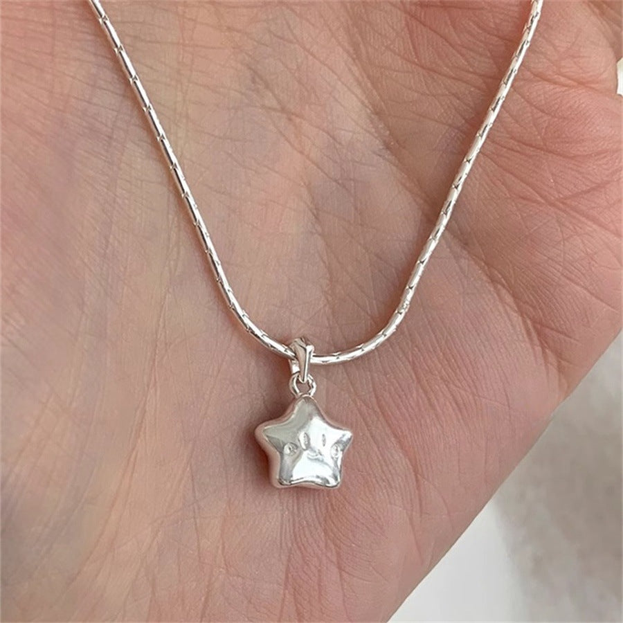 Women's Everyday Joker Sterling Sier Aquamarine Butterfly Necklaces