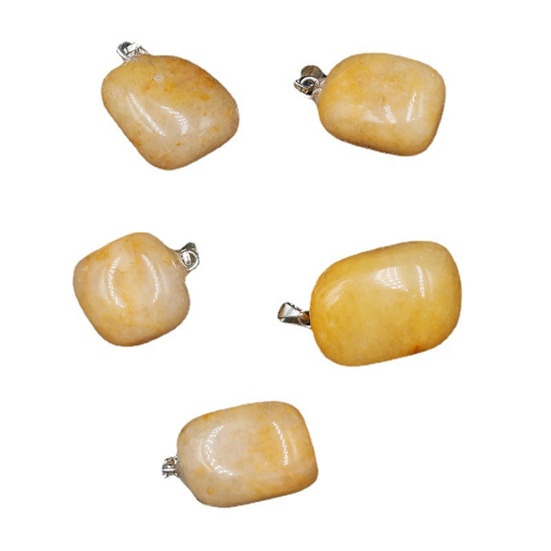 Stone Crystal Agate Small Colorful Jade Irregular Pendants