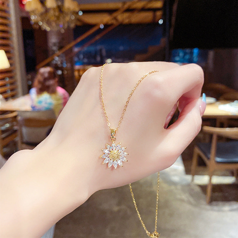 Women's Luxury Titanium Steel For Niche Design Necklaces