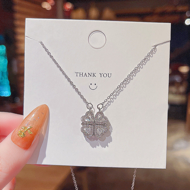 Women's Luxury Titanium Steel For Niche Design Necklaces