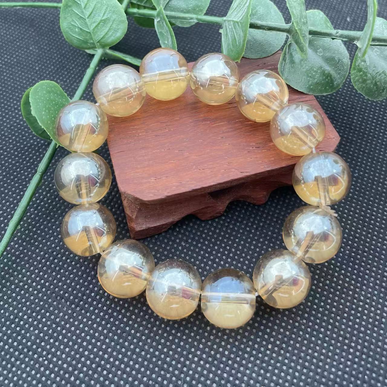 Scratch Micro Glass Bead Beads High-grade Bracelet