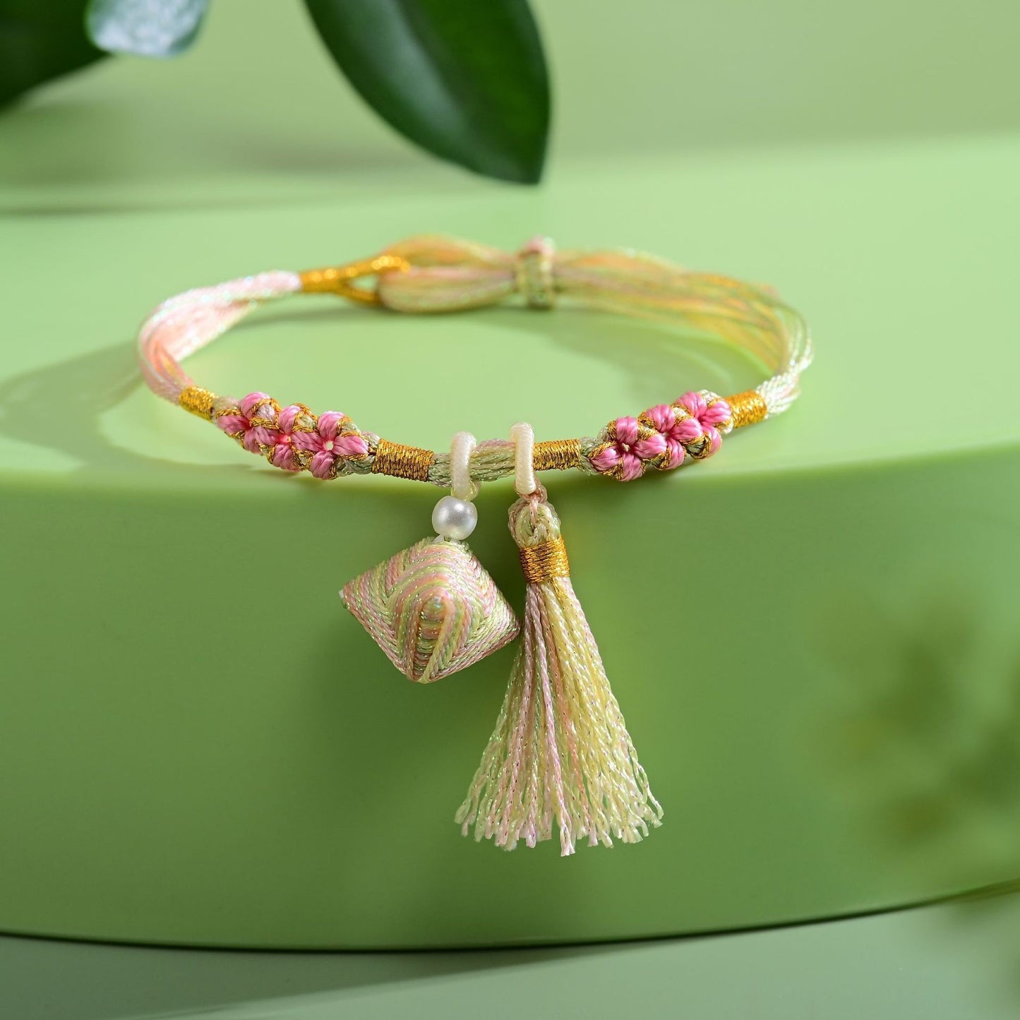 Festival Colorful Rope Thousand Silk Tassel Carrying Strap Bracelets