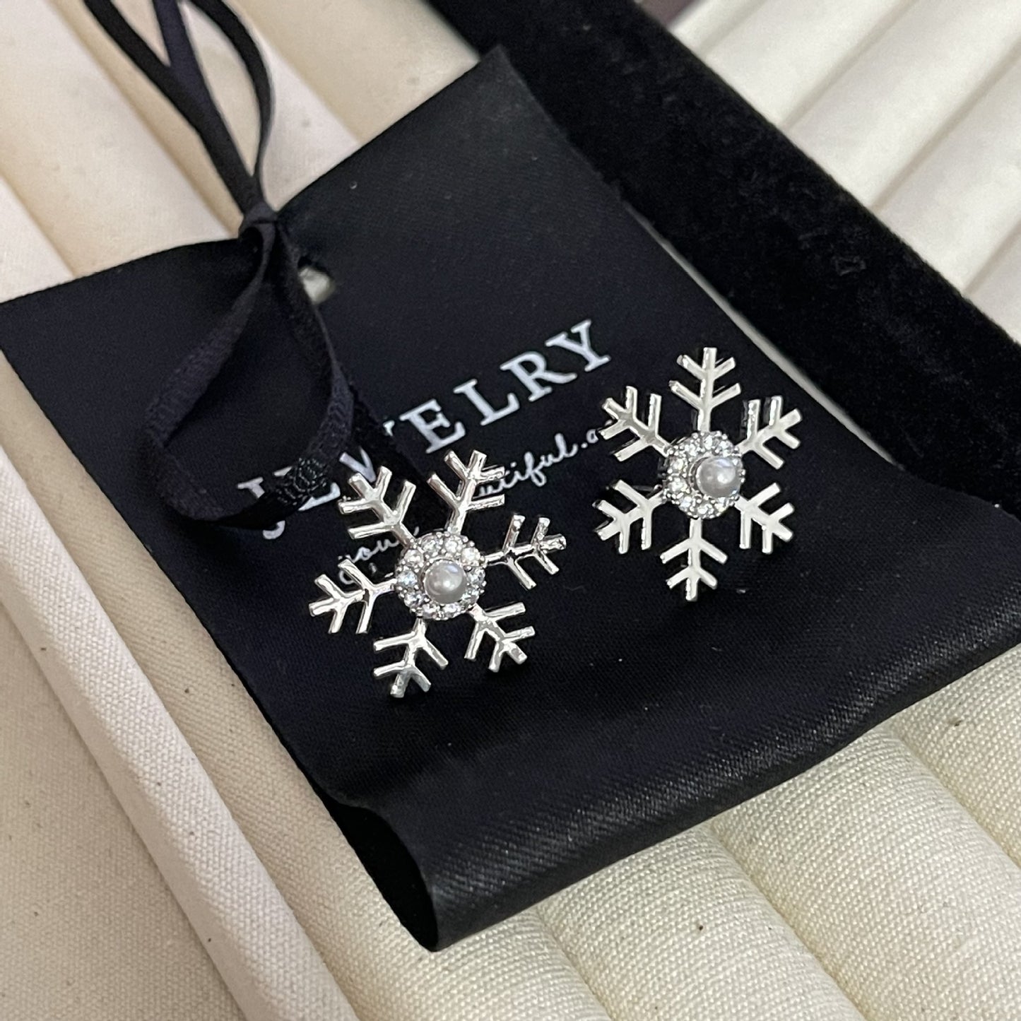Winter Zircon Christmas Tree Niche Design Rings