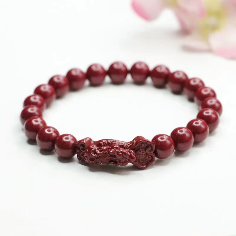Cinnabar Purple Gold Sand Blessing Card Chalcedony Chinese Live Bracelets