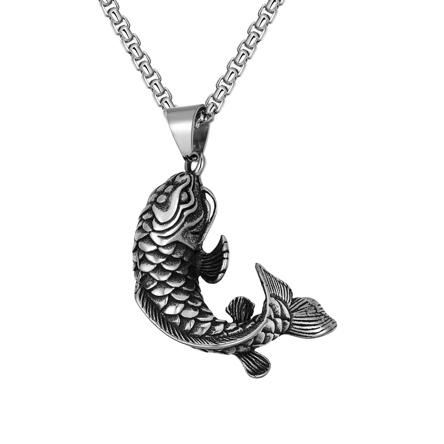 Popular Ornament Vintage Viking Boys Titanium Steel Necklaces