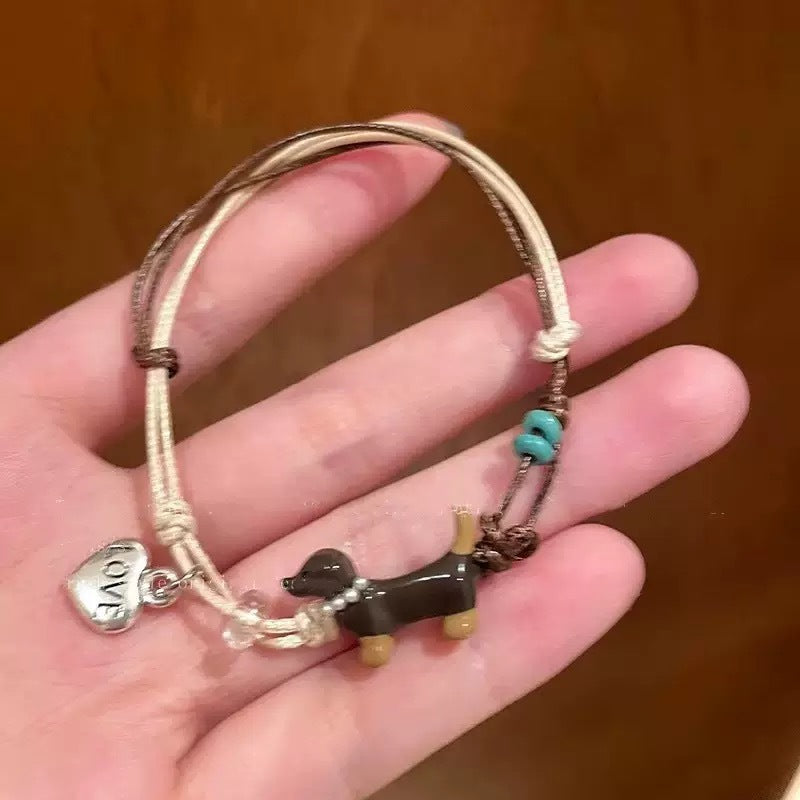 Apple Beaded Female Summer Dopamine Personality Bracelets