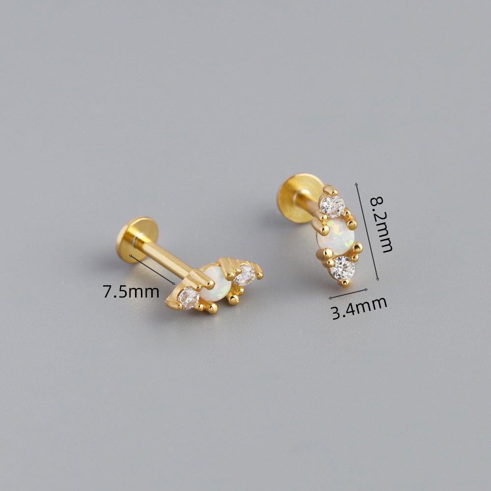 Women's Head Piercing Jewelry High-grade Thread Ear Earrings