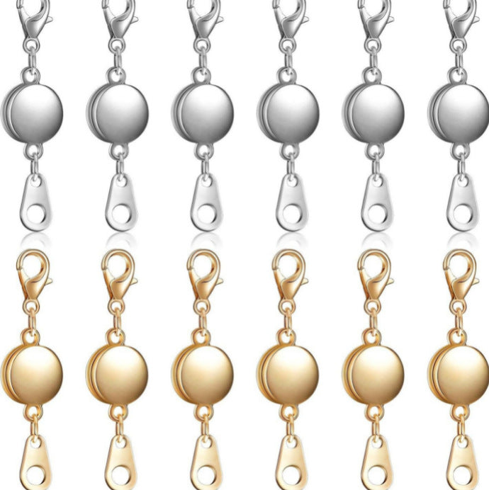 Simple Alloy Cylindrical Ball Magnetic Buckle Bracelets