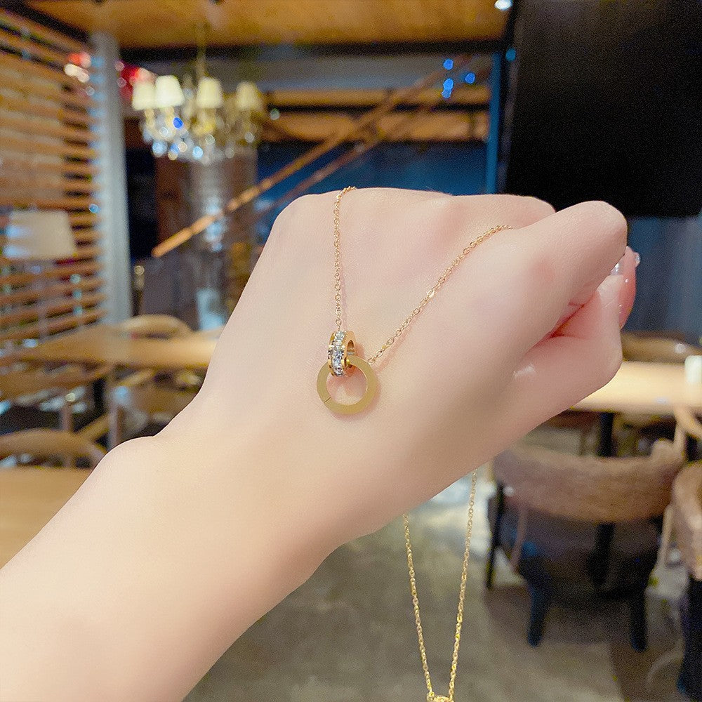 Women's Luxury Titanium Steel For Niche Design Necklaces