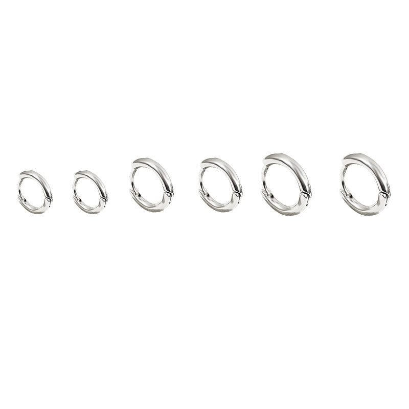 Simple Circle Niche Design Senior Female Fashion Earrings