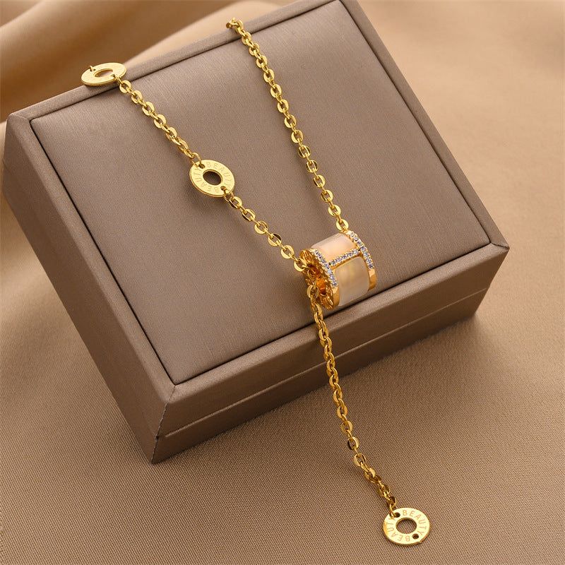 Women's Titanium Steel Ornament Simple Fashion Personality Necklaces