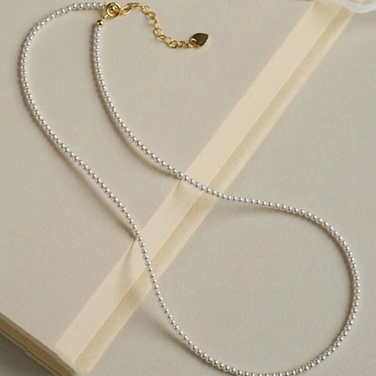 Strong Light Pearl Retro Affordable Luxury Minority Necklaces