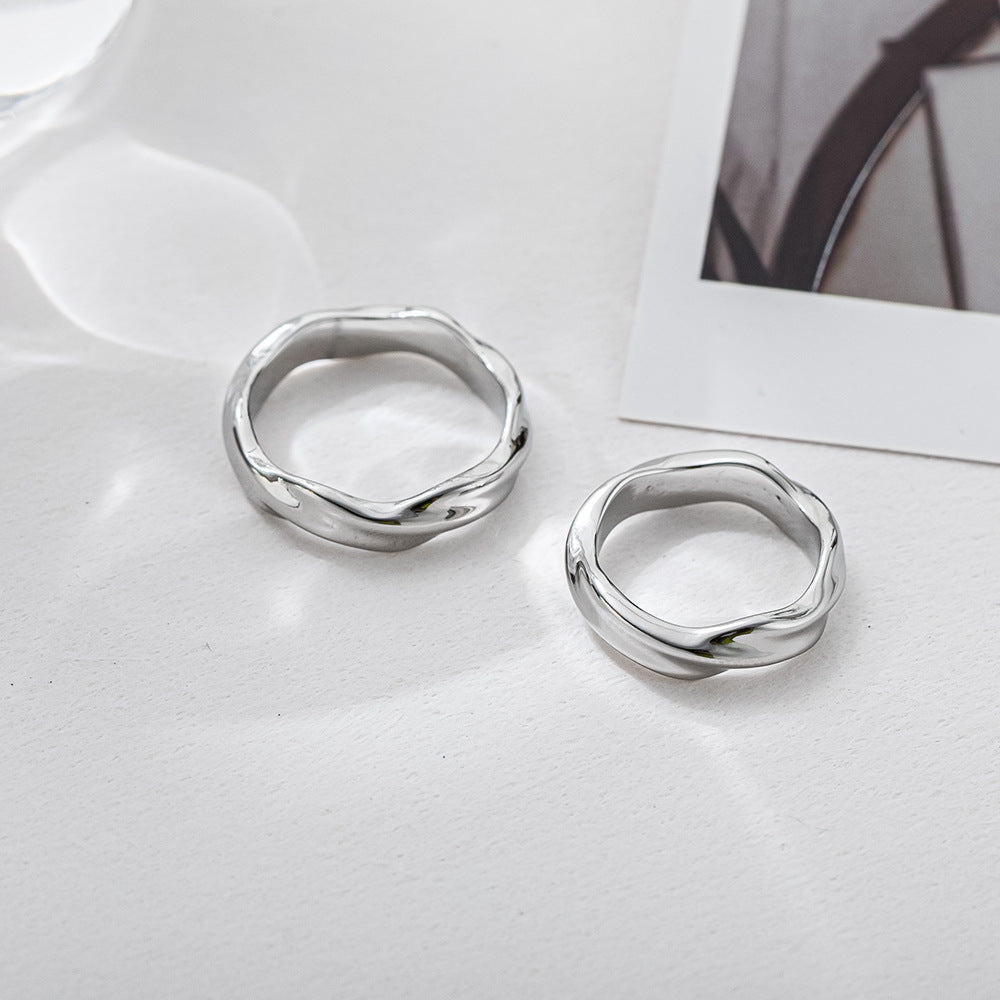 Men's Style Mobius Female Niche Index Finger Rings