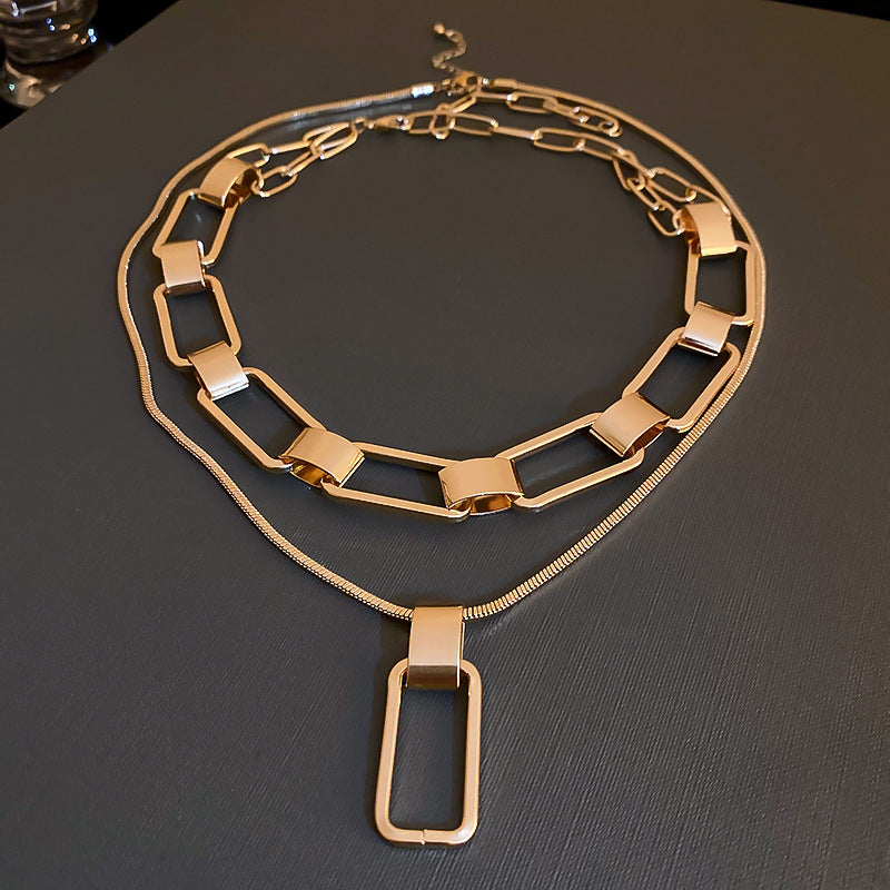 Women's High-grade Accessories Clavicle Chain Super Shiny Necklaces
