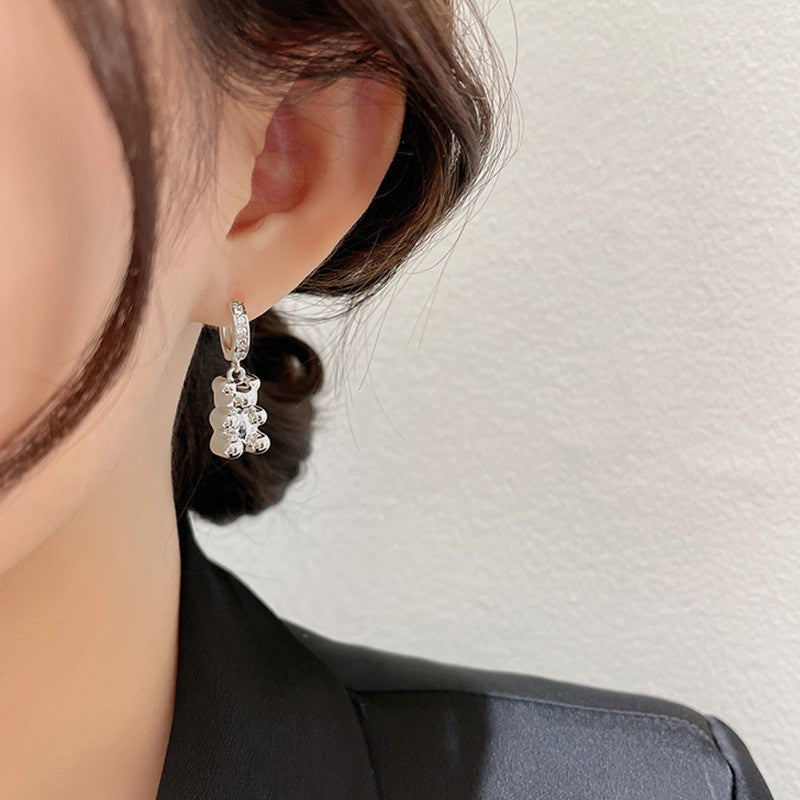 Circle Niche Design High-grade Cold Style Earrings