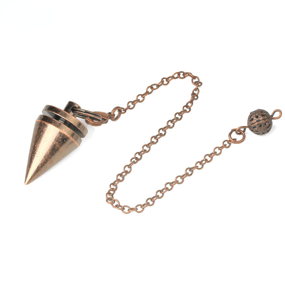 Pretty Metal Cone Pendulum Decoration Supplier Pendants