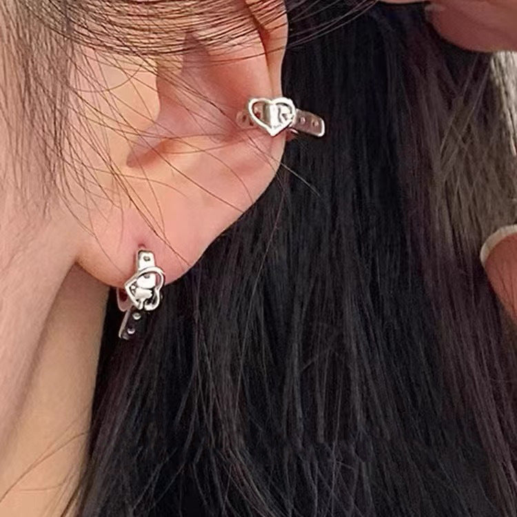 Circle Niche Design High-grade Cold Style Earrings