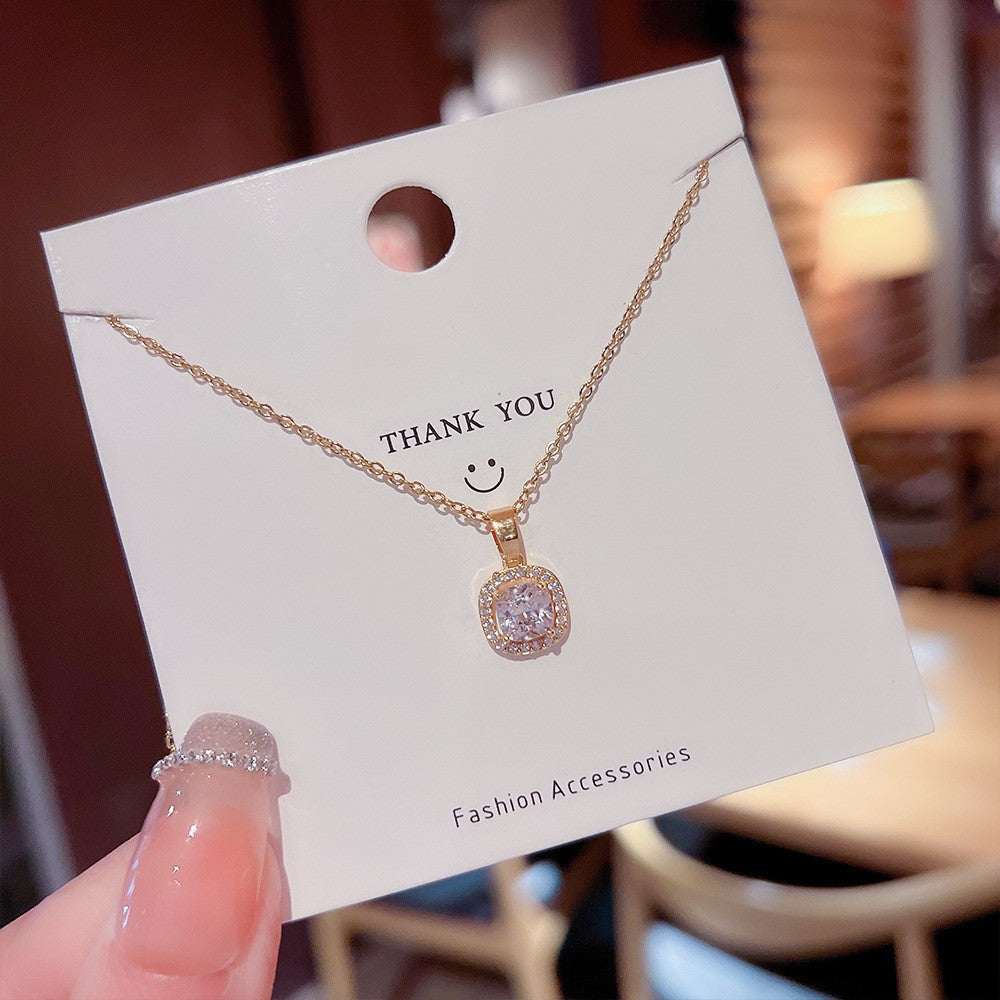 Women's Luxury Titanium Steel For Niche Design Necklaces