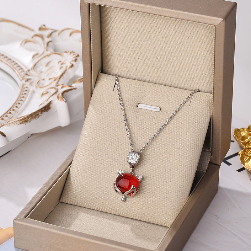 Women's Titanium Steel Ornament Simple Fashion Personality Necklaces