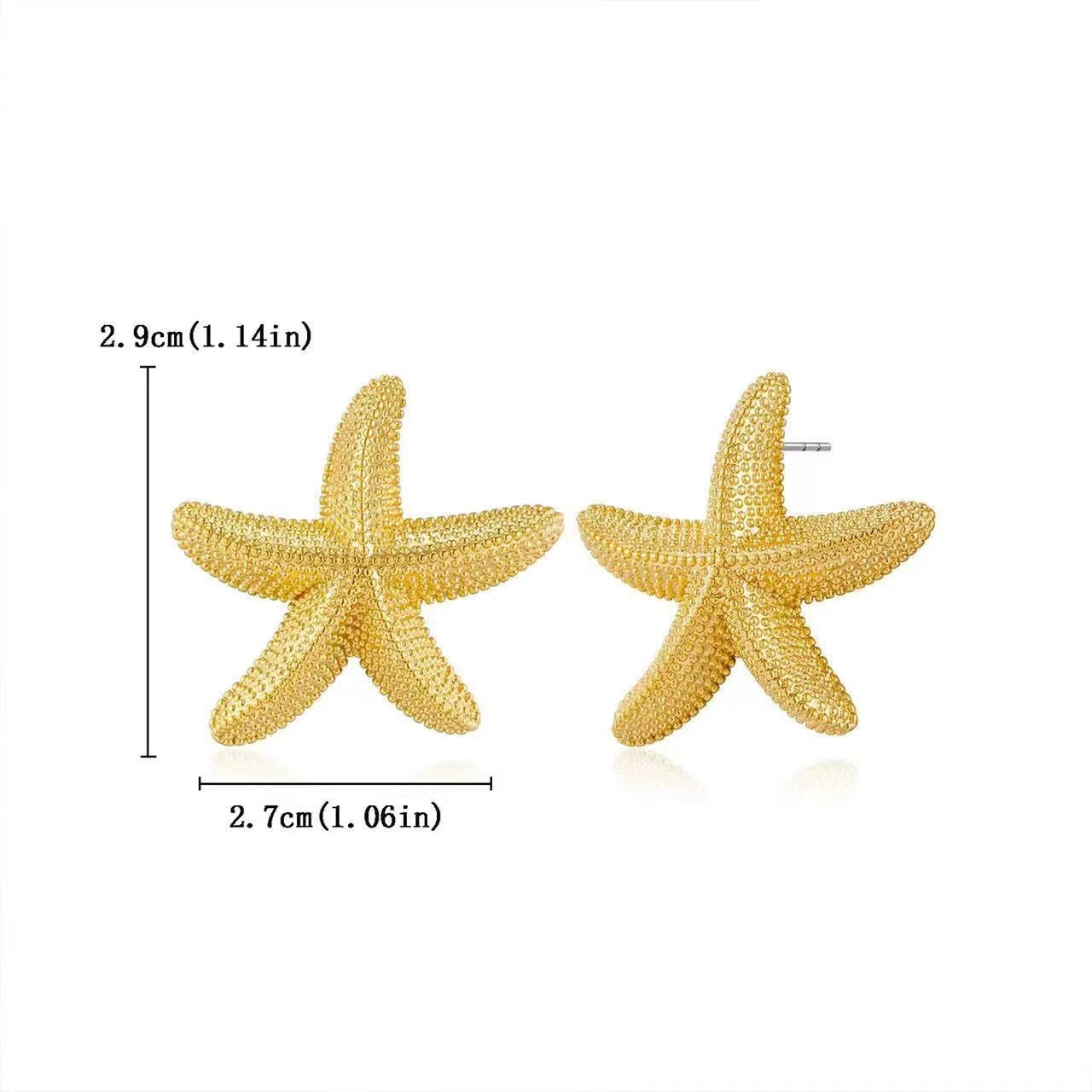 Pearl Female Elegant Metal Ear Personality Earrings