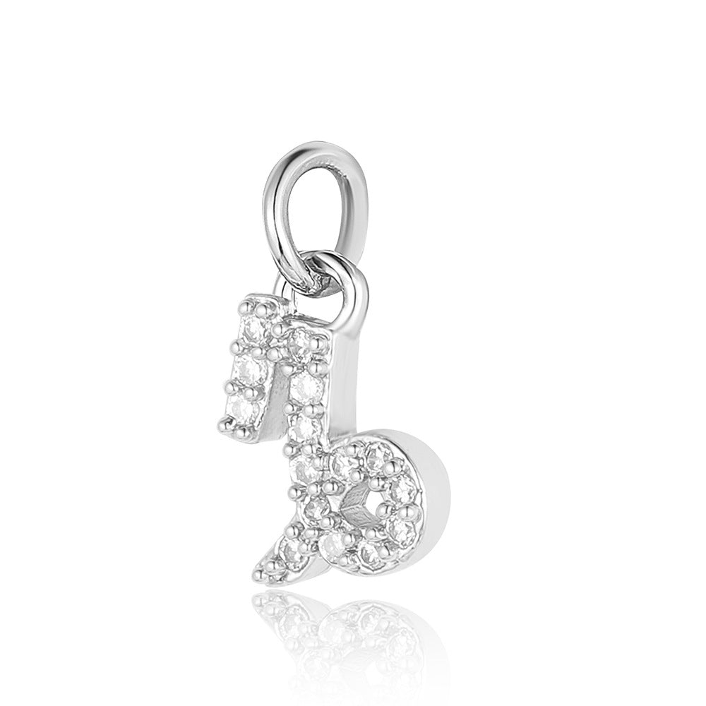 Twee Constellation Copper Zircon Ornaments Accessories Pendants