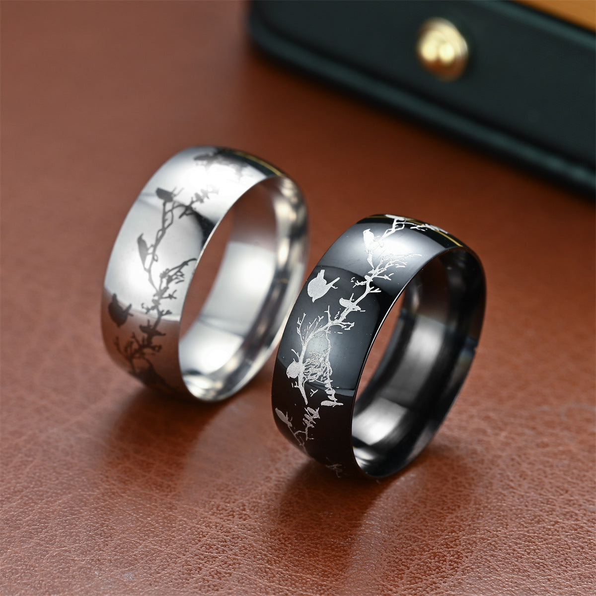 Fashion Bird Twigs Source Quantity Discount Rings