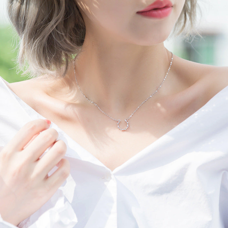 Jewelry Master's Sun Sterling Sier Couple Necklaces