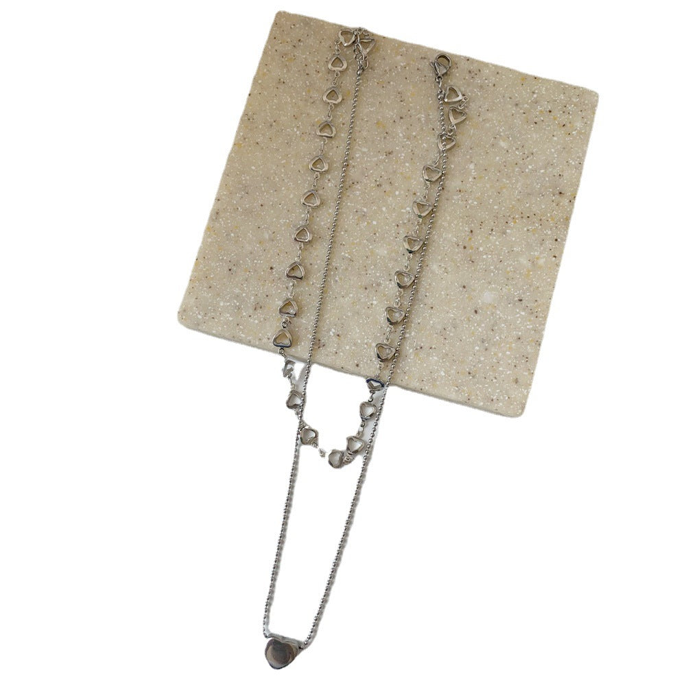Female Hip Hop Disco Jumping Unique No Color Fading Necklace