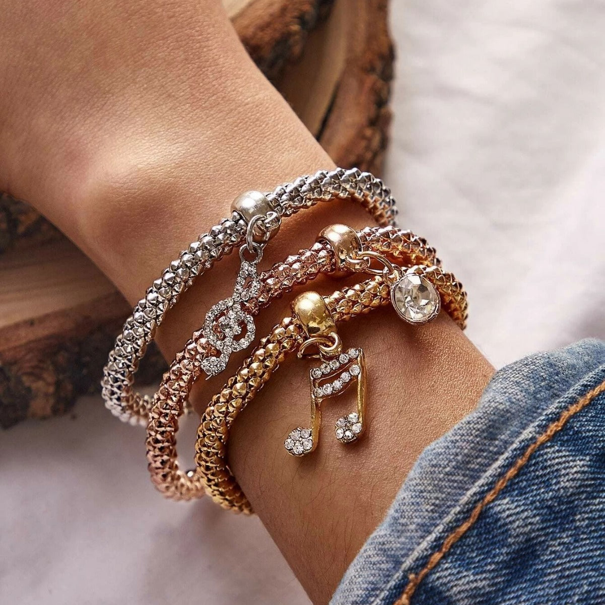 Corn Chain Stretch Creative Lucky Tree Bracelets