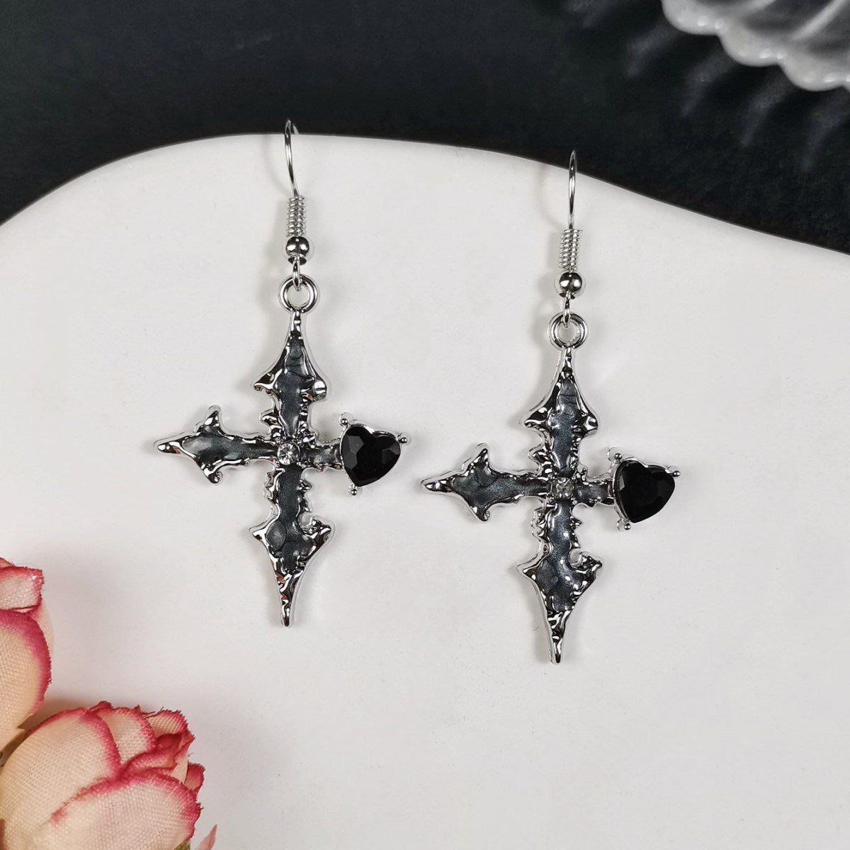 Sweet Cool Millennium Hot Wind Lava Love Earrings