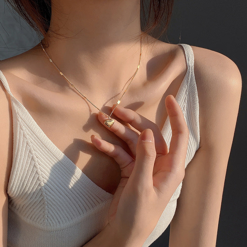 Women's For Korean Simple Personalized Temperament Entry Lux Necklaces
