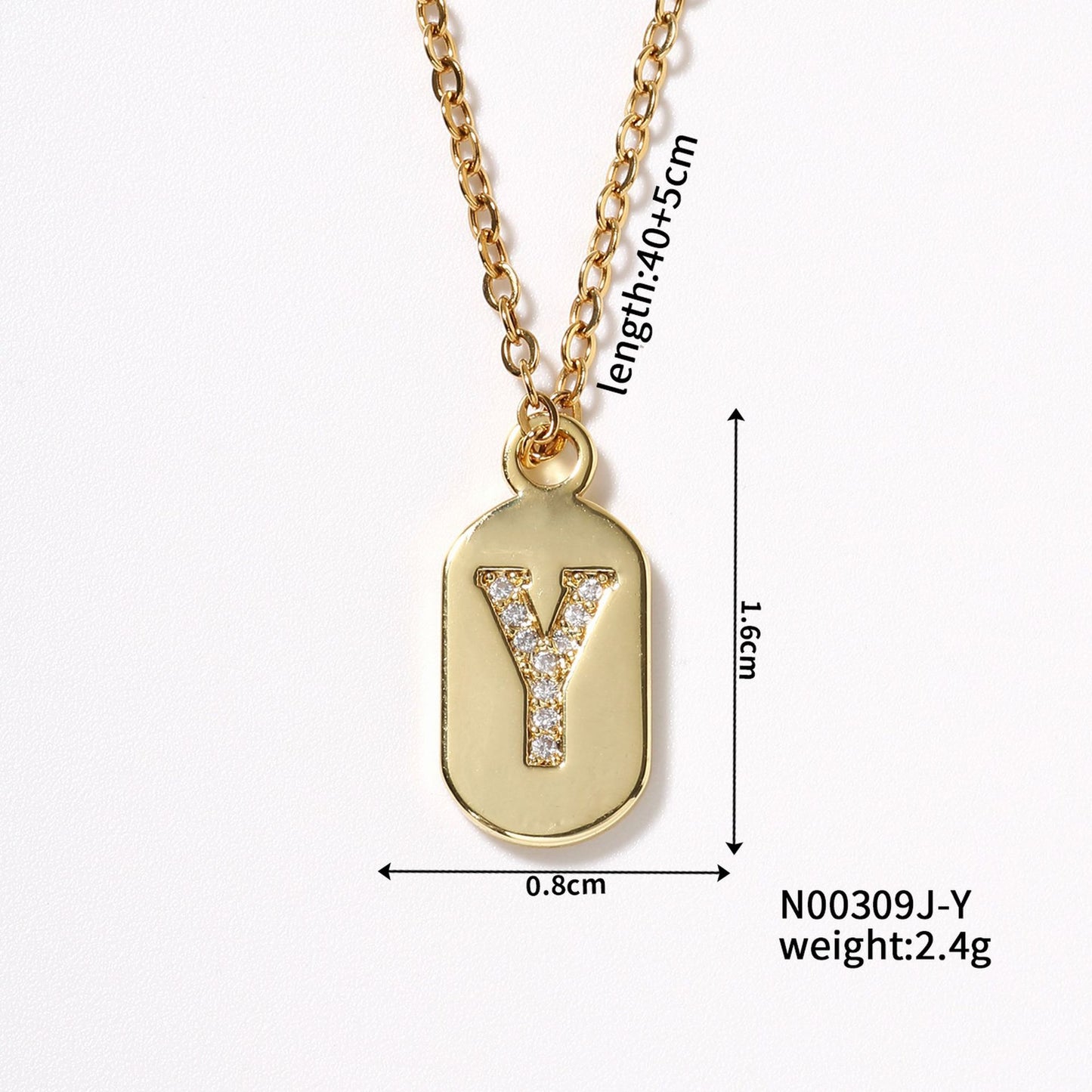 Best-selling English Letter Style Light Luxury Necklaces