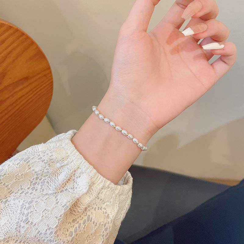 Women's Trendy Pearl Design Minority Temperament Couple Bracelets