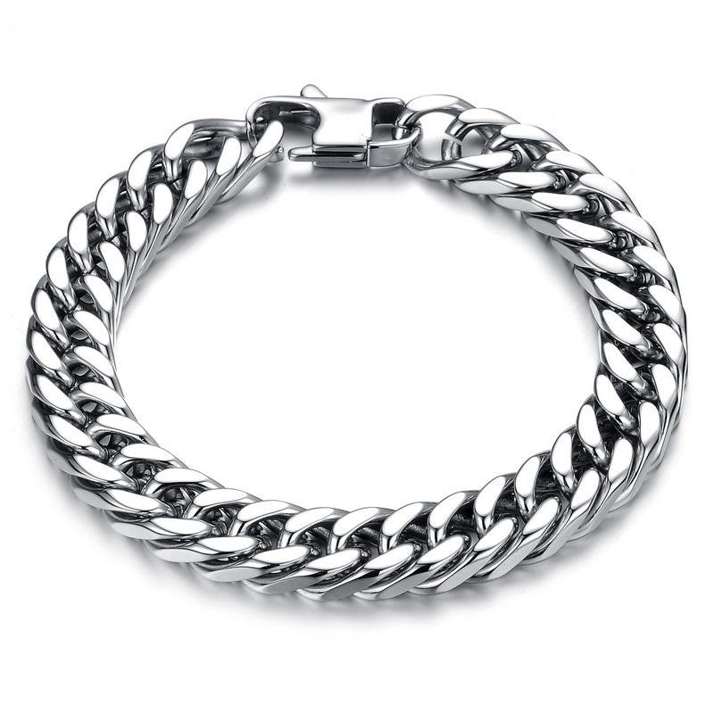 Men's Trendy Rough Domineering Titanium Steel Stainless Necklaces