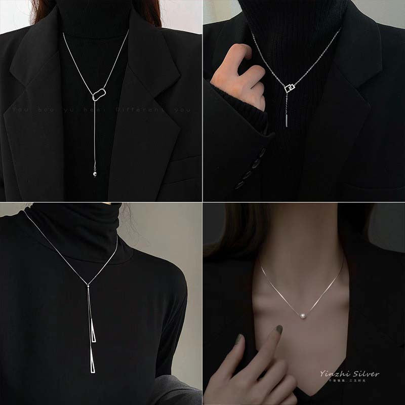 Trendy Light Luxury Minority High-grade Long Necklaces