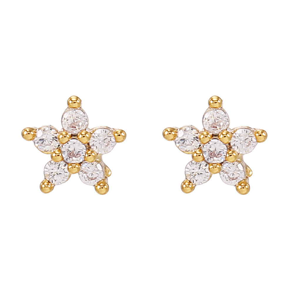 Mickey Ear Tassel Gold Jewelry Cute Rings