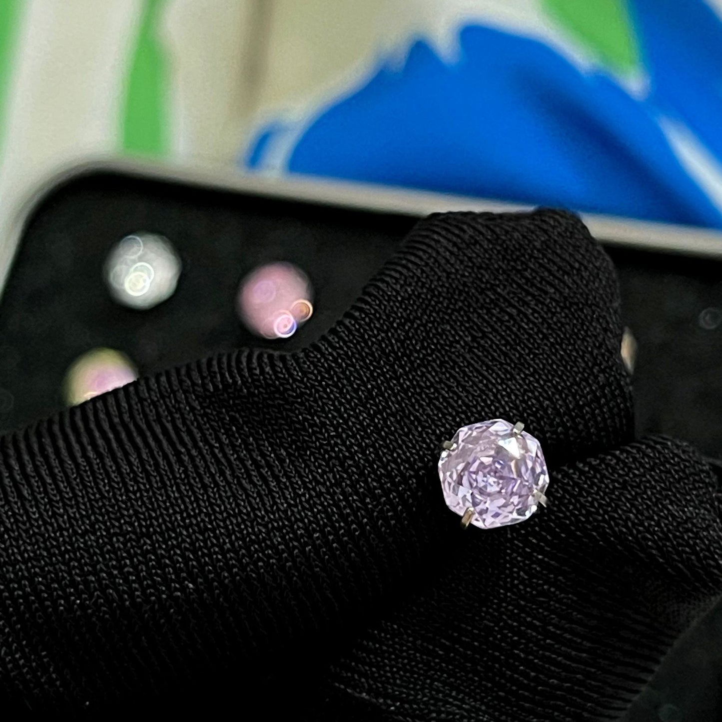 Women's Millennium Rose Screw Titanium Steel Piercing Earrings