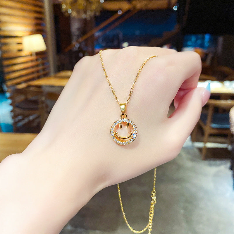 Women's Luxury Titanium Steel For Niche Design Necklaces