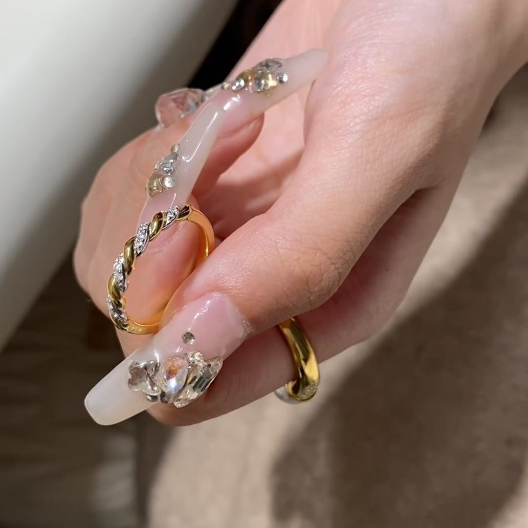 Versatile Personality Design Sense Fashion Temperament Rings